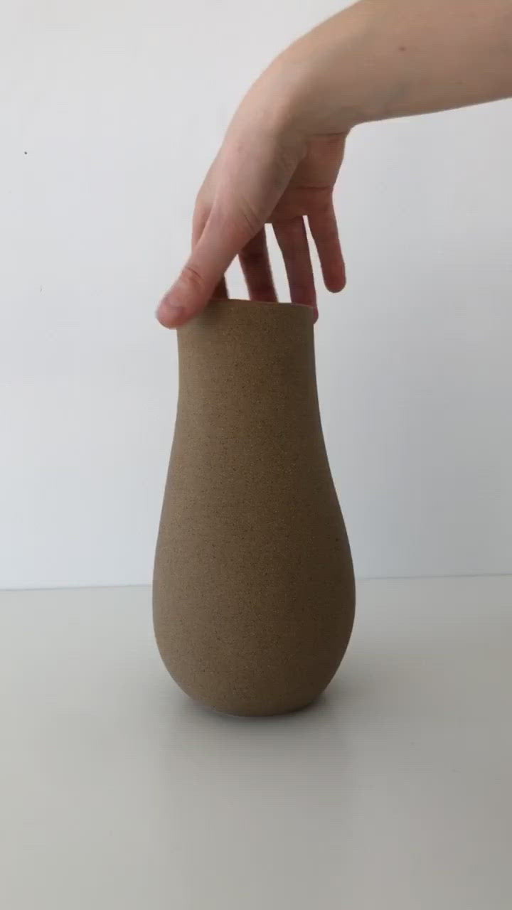 Earth Tone Handcrafted Vase