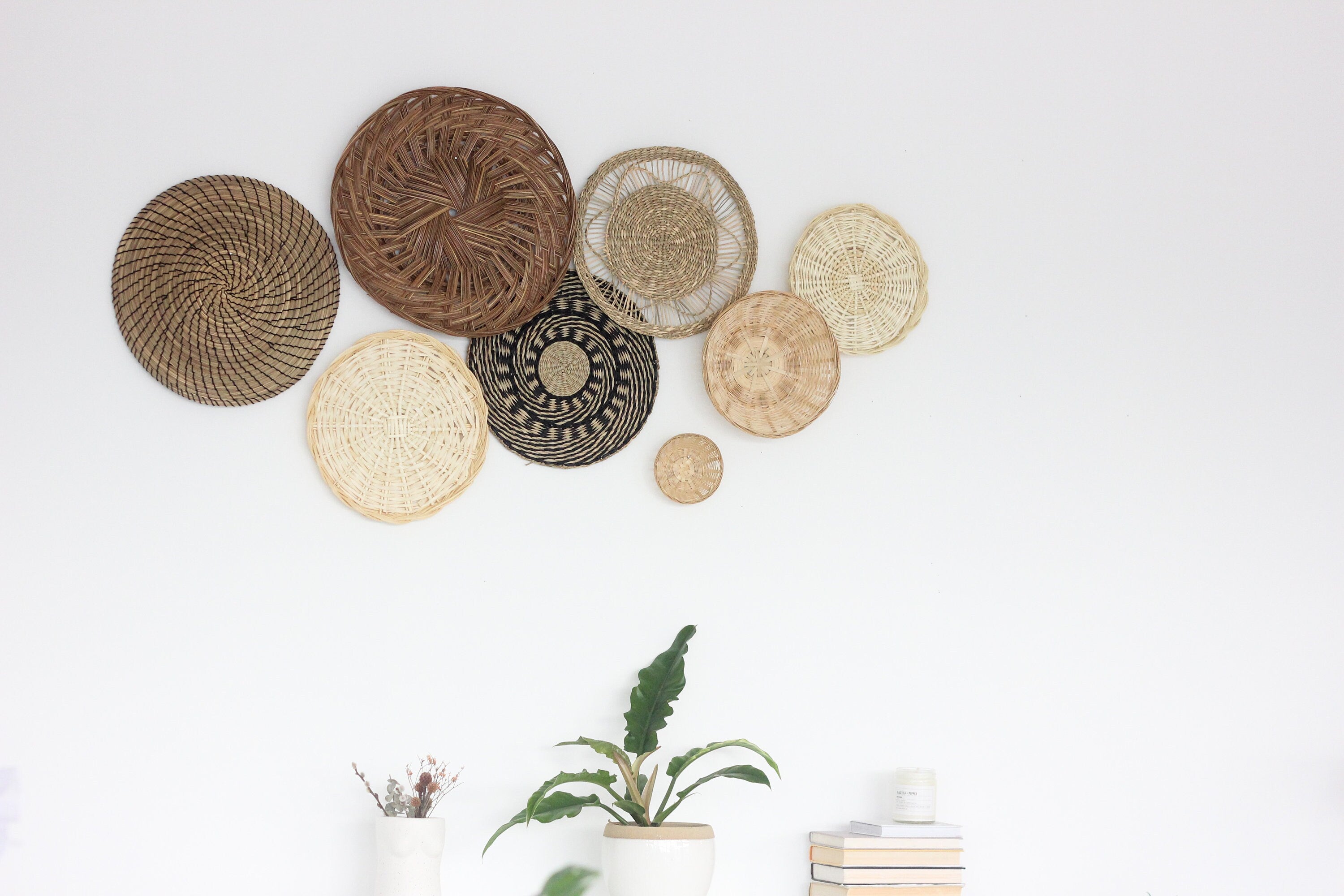 Global Mix Curated Wall Baskets Variety Set
