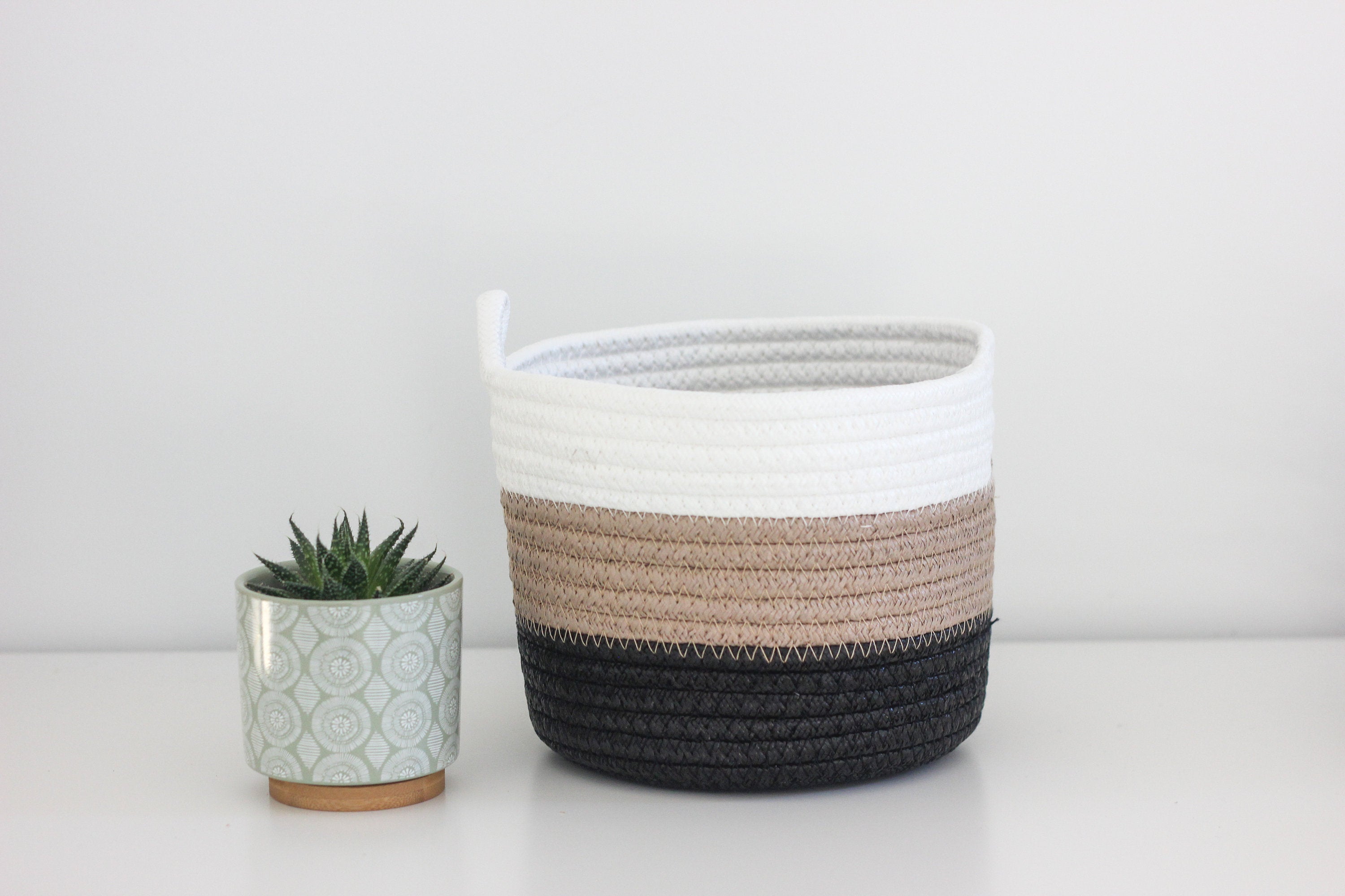 Woven Storage and Plant Basket