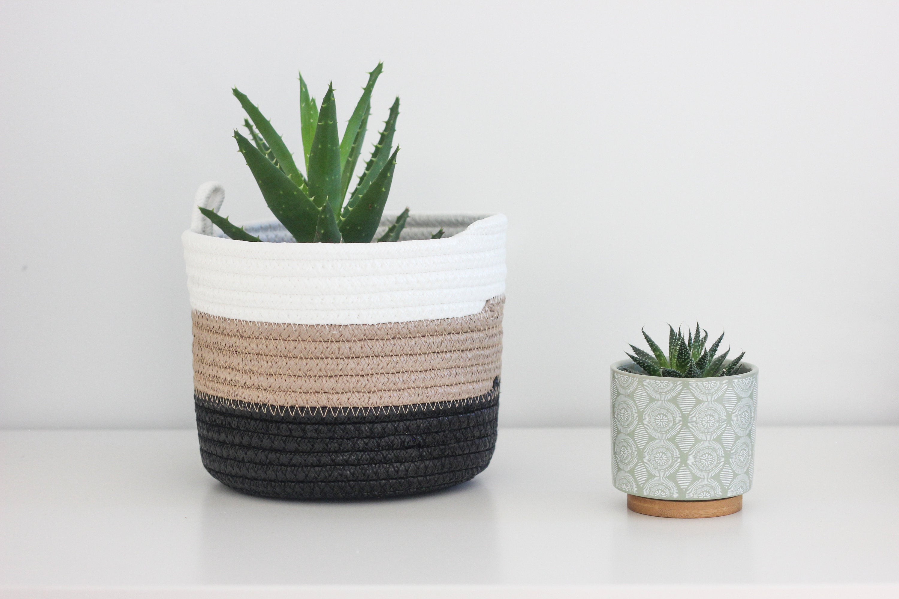 Woven Storage and Plant Basket