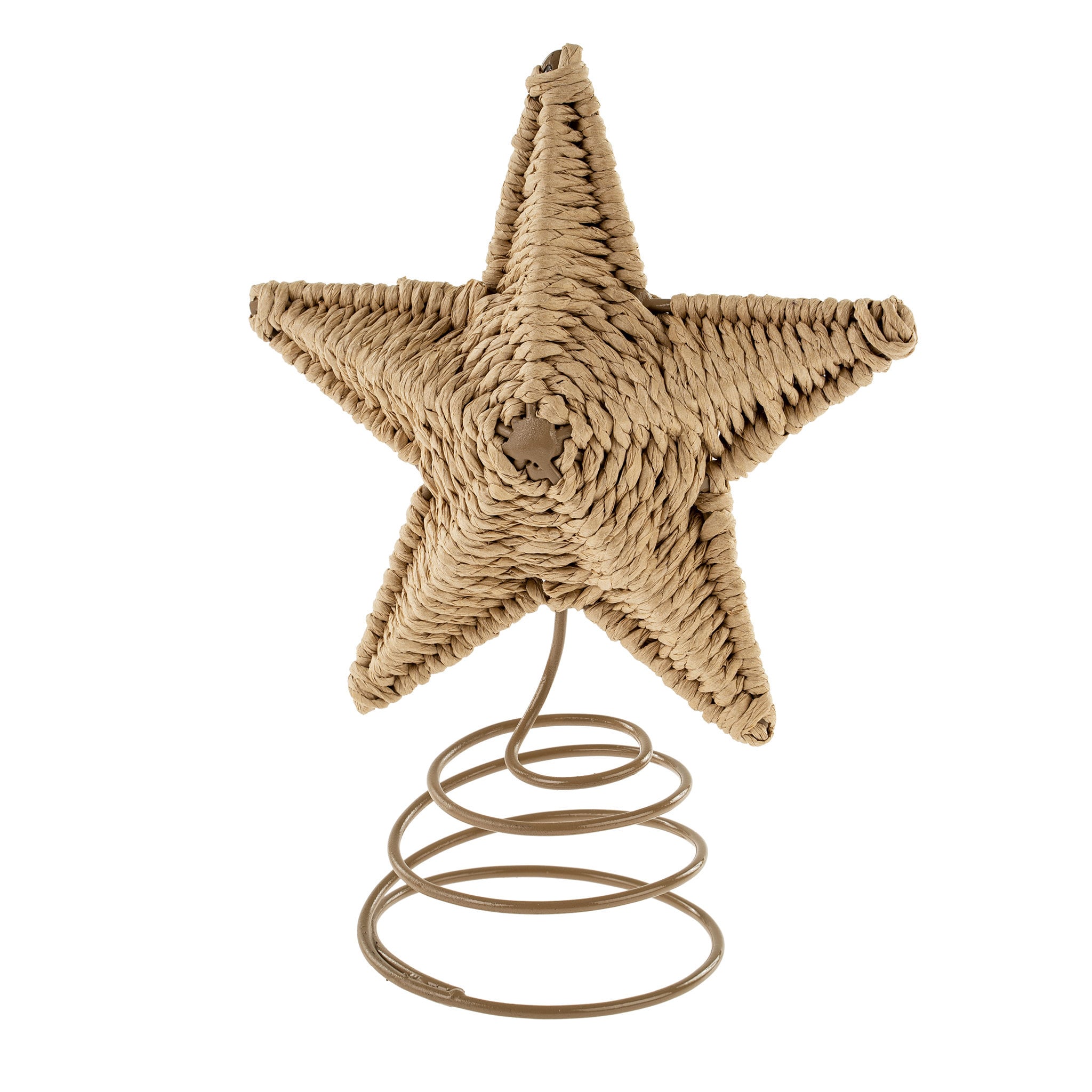 Woven Star Christmas Tree Topper