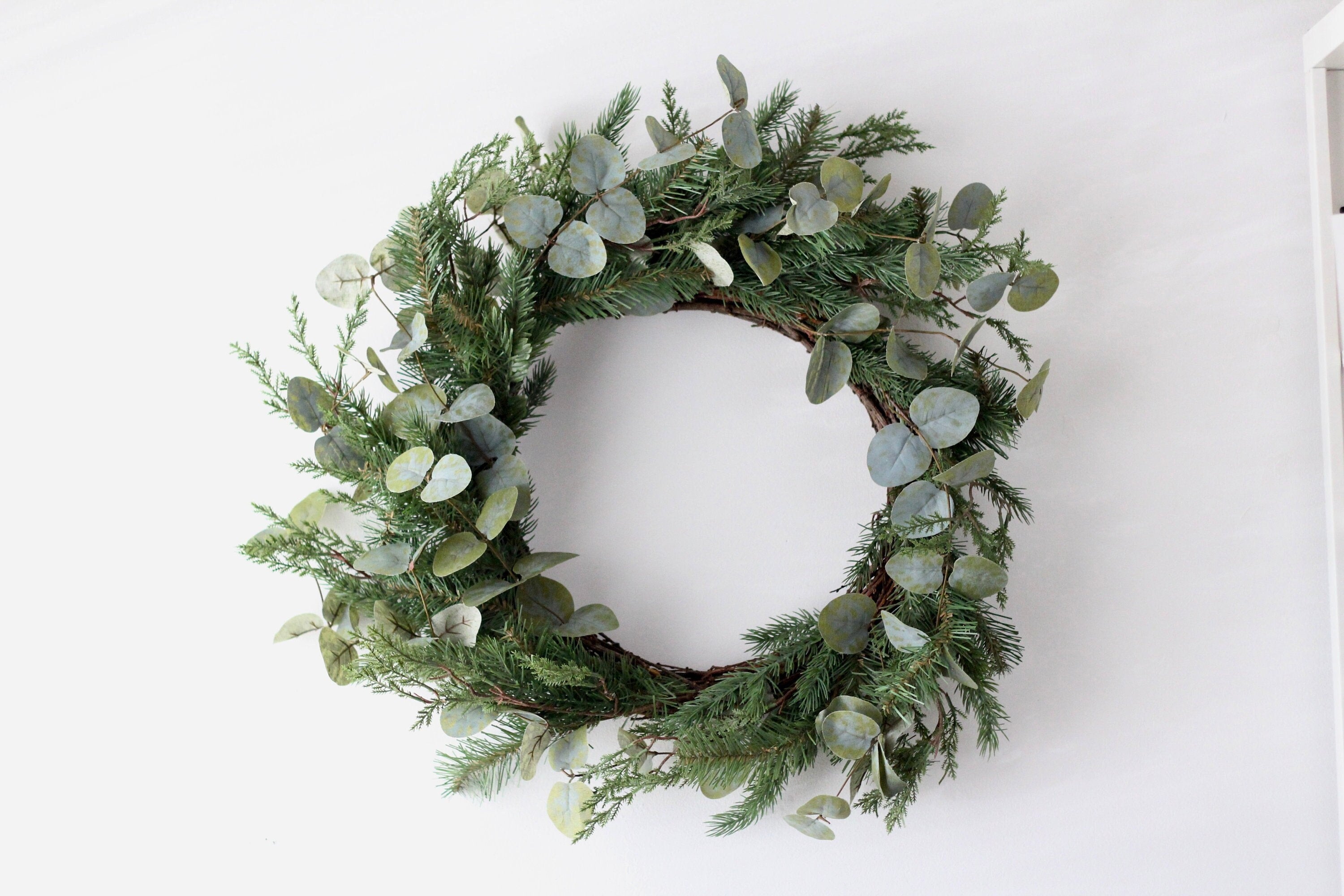 Festive Pine & Eucalyptus Wreath Wreath