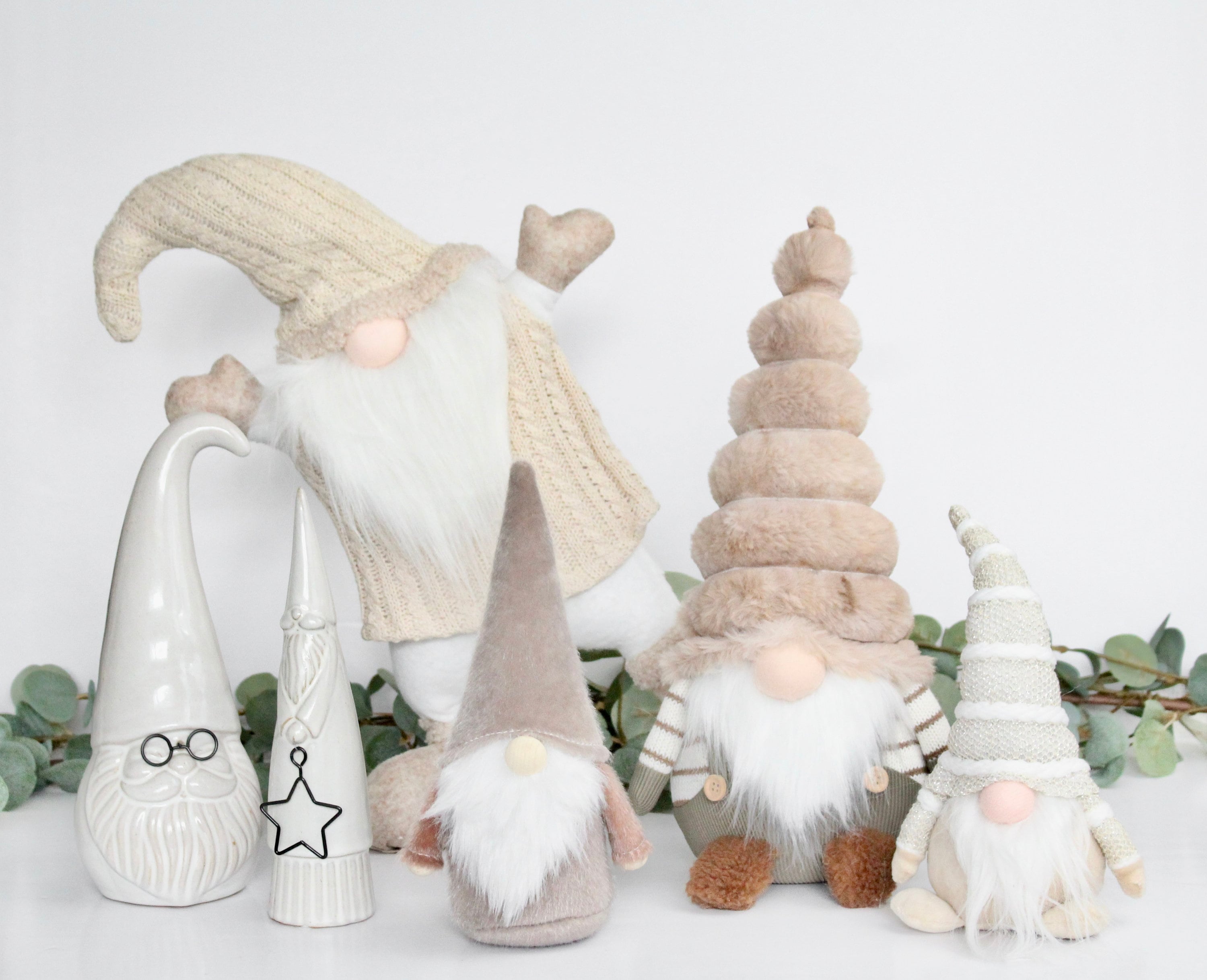 Warm Whimsical Gnome Holiday Decor | Hygge Home Decor